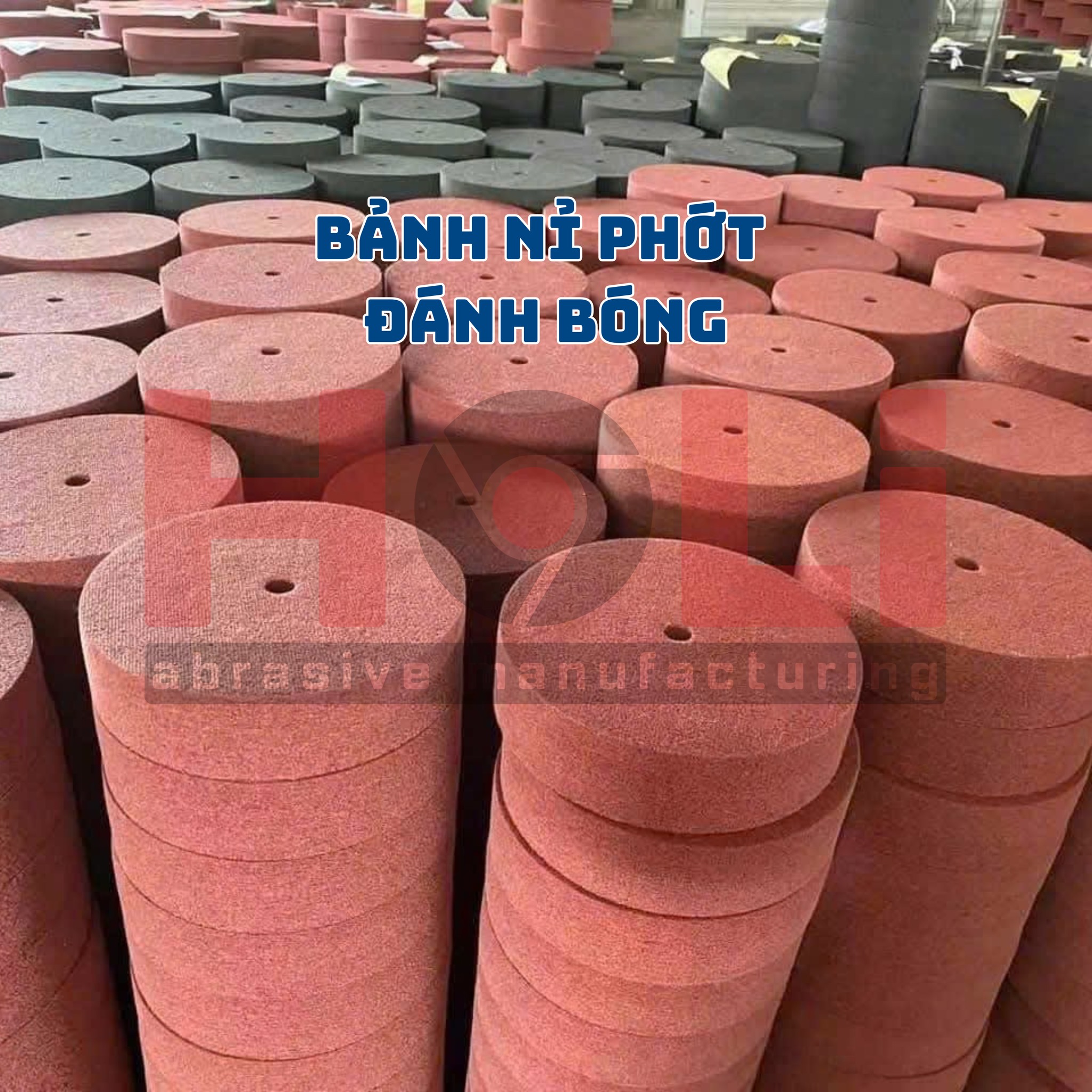 Bánh nỉ phớt đánh bóng