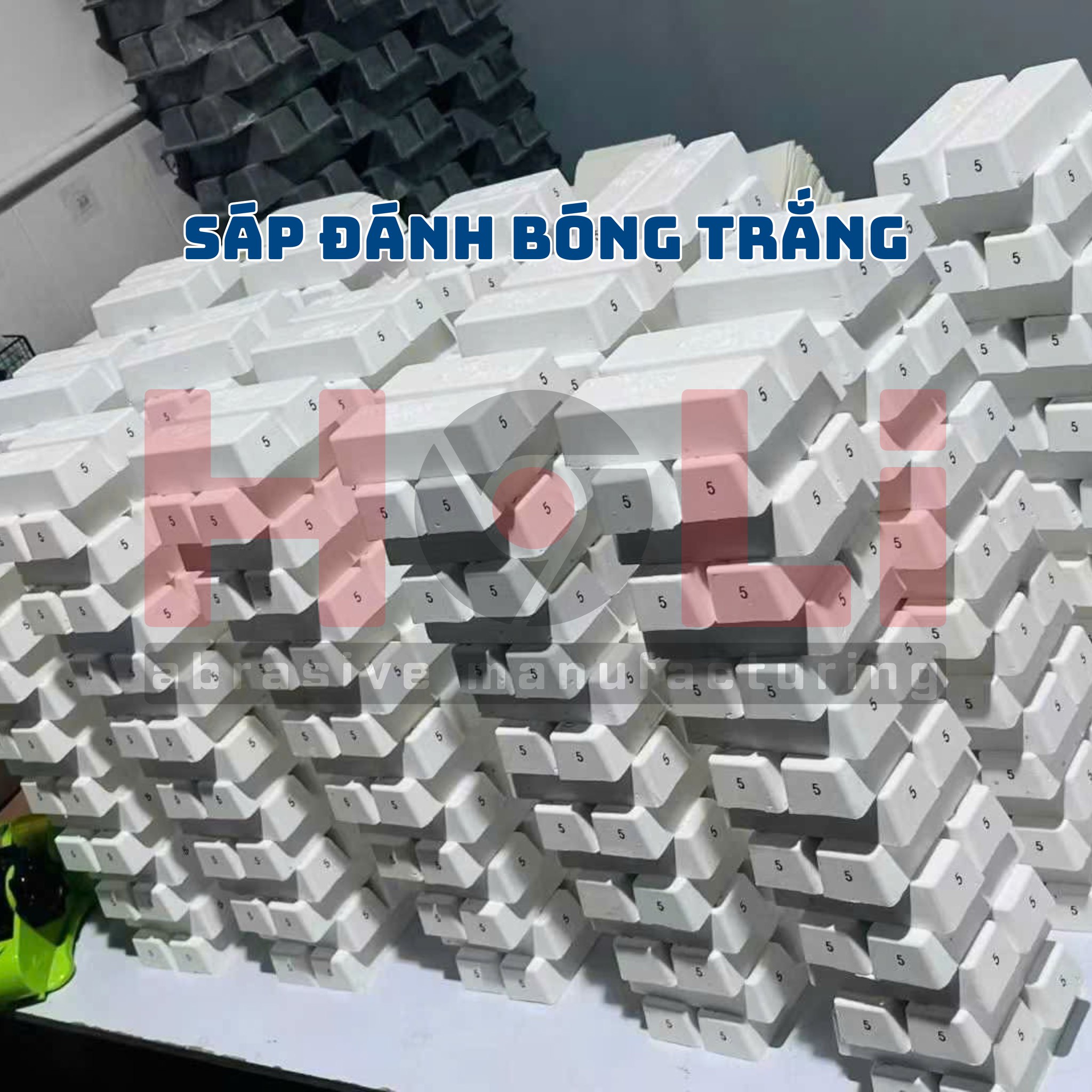Sáp đánh bóng trắng